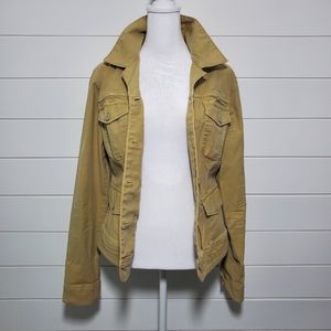 Lucky Brand Utility Military Jacket with Pockets Size M